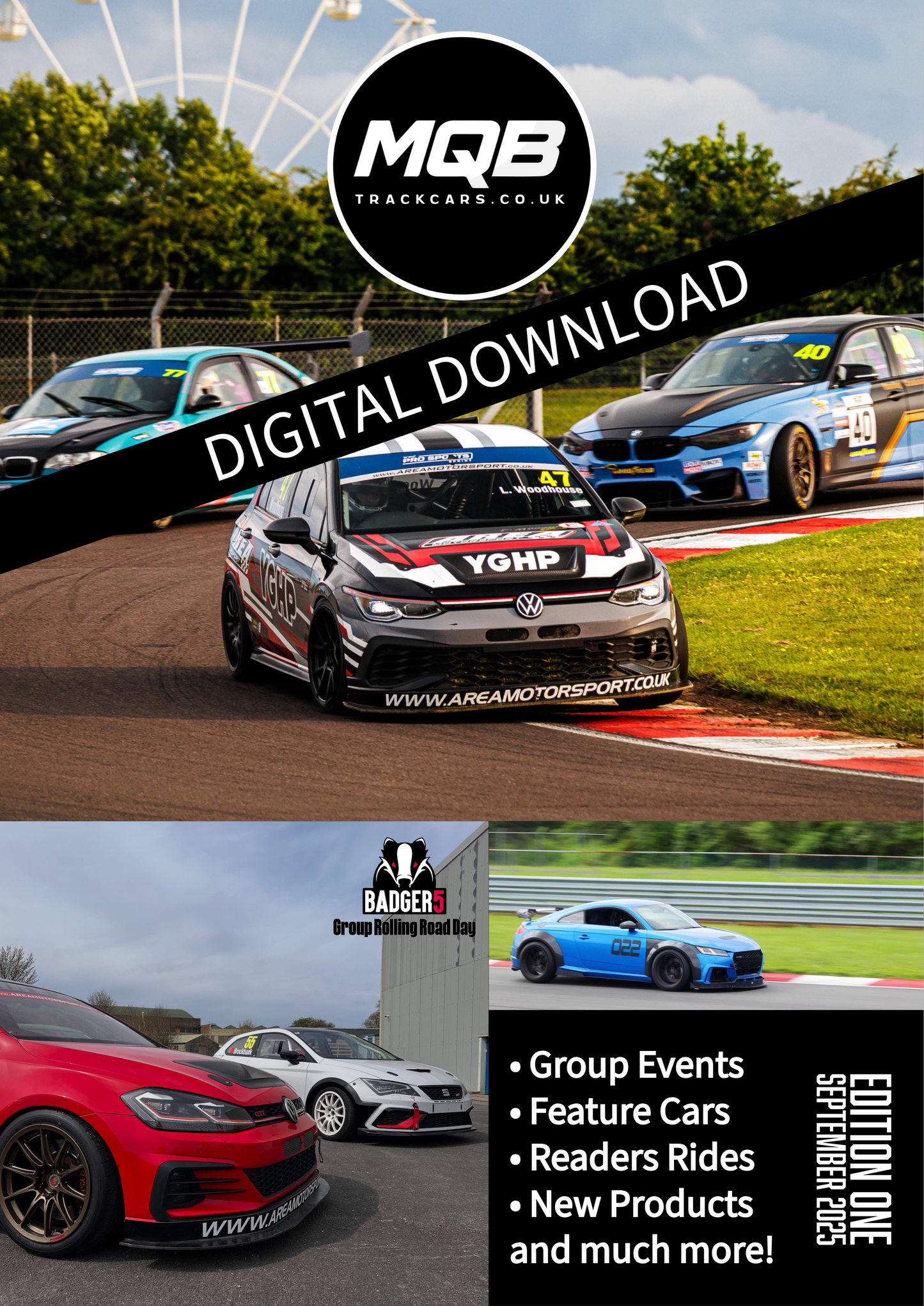 (Digital) MQB Track Cars Magazine. ED.1
