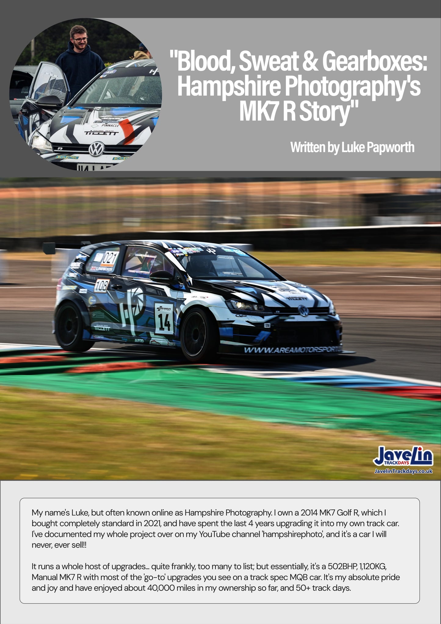 MQB Track Cars Magazine Edition One